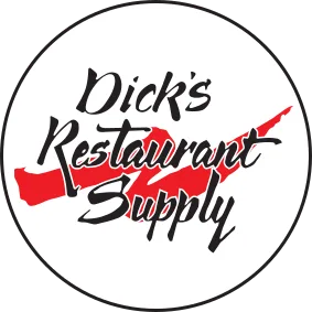 Dick's Restaurant Supply logo best commercial kitchen equipment supplier in Seattle and Bellevue WA