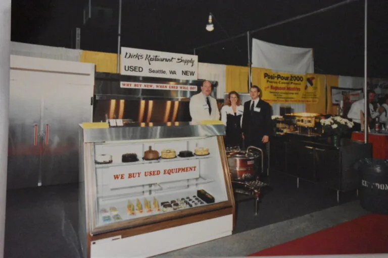 Dick's Restaurant Supply new and used equipment sales slogan