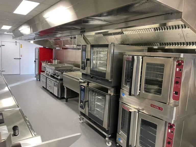 Rocky Pond Winery commercial kitchen inside done by Dick's Restaurant Supply