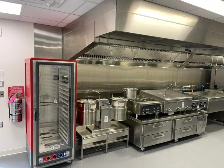 Rocky Pond Winery commercial kitchen inside done by Dick's Restaurant Supply