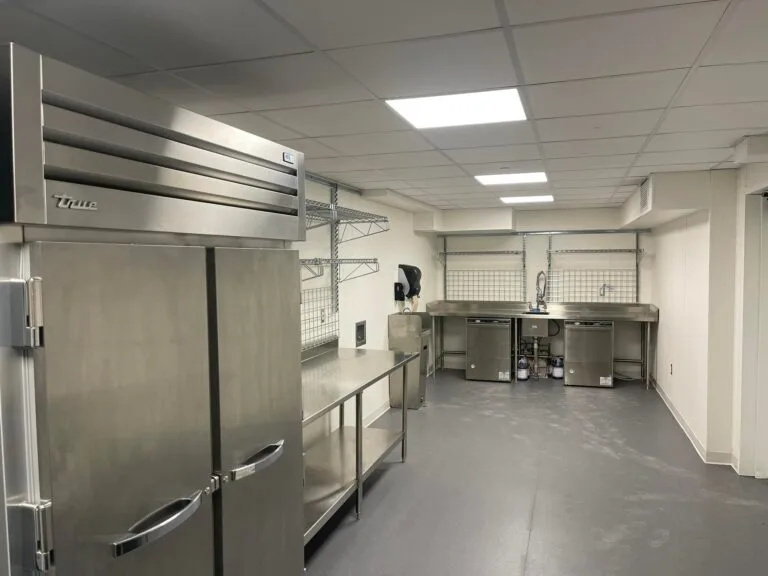 Rocky Pond Winery commercial kitchen inside done by Dick's Restaurant Supply